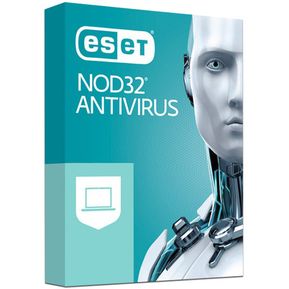 Eset NOD32 Antivirus 2019 3 usuarios 1 a...