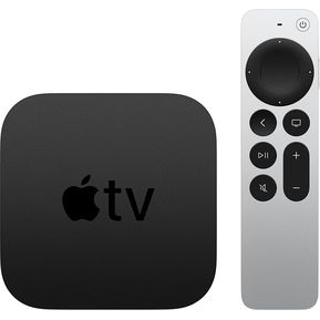 Apple Tv 4k A2169 2.ª Generación 2021 De Voz 4k 64gb Negro