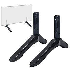 Soporte Universal para Tv Base de montaje para 32-65 pulgadas Samsung Vizio Sony Lcd Tv no para Lg Tv soporte de televisión negro soporte de mesa 2 uds
