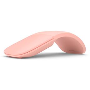 Mouse Microsoft Arc Bluetooth rosa Inalambrico