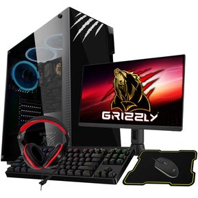 PC Gamer Grizzly iCi5 11400 16GB M.2500 GB Monitor 24” Kit...