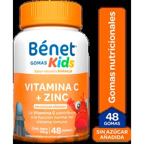 Gomas Bénet Kids Vitamina C Sin Azucar