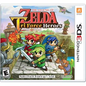 The Legend Of Zelda :  Tri Force Heroes - 3DS
