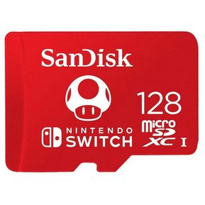 Memoria MicroSD Sandisk 128GB para Nintendo Switch