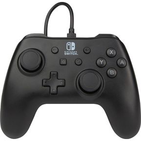 Control Alambrico PowerA Negro - Nintendo Switch