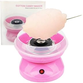 Máquina Algodón De Azúcar Cotton Candy Maker Eléctrica