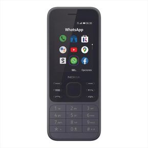 Celular Nokia 6300 4g 512 Mb Ram Charcoal Carbón
