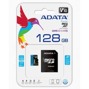 Memoria Micro Sd Adata 128Gb Velocidad Clase 10