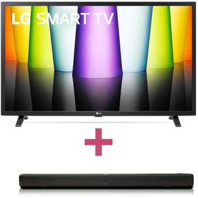 Combo TV LG 32 Pulgadas SMART TV AI ThinQ HD + Barra de Sonido Convertible 2 en 1
