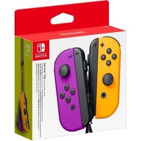 Control Nintendo Switch Joy-con Neon Morado - Naranja