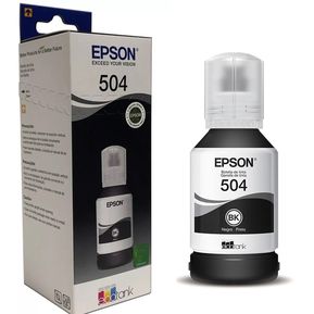 Botella de Tinta Epson 504 Original Para L4150 L4160 L6161 L6171 L6191