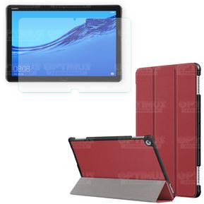 KIT Cristal y Case forro protector Huawei Mediapad M5 Lite 10.1