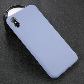 caja del teléfono de silicona para iPhone SE 2020X7 7 6 6S Plus TPU suave Color caramelo caso para iPhone XS XR Xs Max 11 Pro Max(#AC5107DPR)