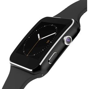 X6 Pantalla curva Smart Wrist Watch Teléfono para Samsung / iPhone / Android