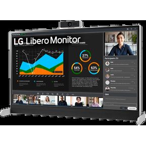 Monitor LG Libero Qhd 27  27bq70qc Con Web Cam Desmontable