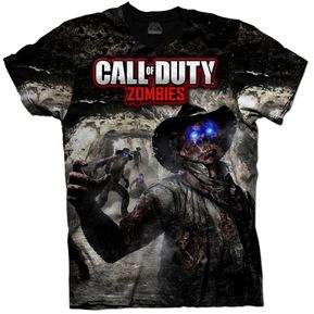Camiseta Call Of Duty Zombie Niños y Adultos