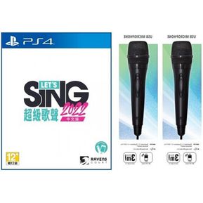 PlayStation 4 Let's Sing 2022 Tw MIC Bundle Edition Chinese/English
