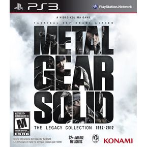 Metal Gear Solid The Legacy Collection - PlayStation 3