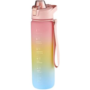 botellas de consumición materiales sanas del cambio del color de la botella de agua de la moda 1000ml