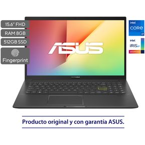 Portatil Asus K513EA-BQ2213 Core I7 8 Gb SSD 512Gb 15,6" FHD Endless