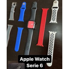 Apple Watch Series 6 Gps Negro Original Caja