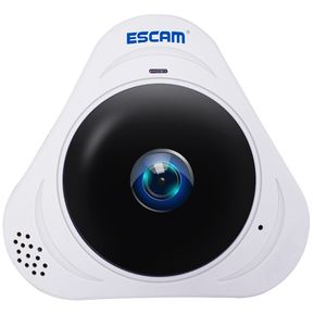 ESCAM Q8 960P 360 grados de lente Fisheye 1.3MP WiFi cámara...