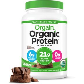 Proteína Vegana Orgánica a Base de Plantas Sin Azucar Sin Gluten