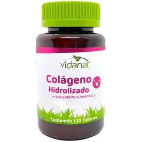 Colágeno Hidrolizado Vidanat 120 tabletas