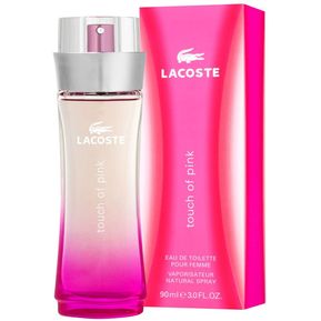 Perfume Touch Of Pink De Lacoste Para Mujer 90 ml
