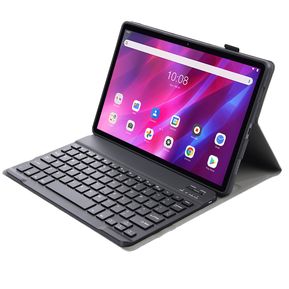 Bluetooth Tablet PC Teclado De Cuero Para Lenovo Qitian K10