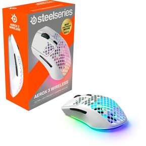 Mouse Steelseries Aerox 3 Wireless White