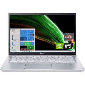 Laptop Acer Swift X - AMD Ryzen 7 5800U - NVIDIA RTX 3050Ti...