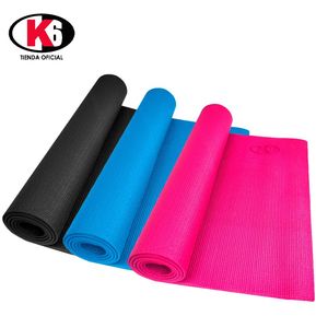 Colchoneta Yoga Mat Pilates Tapete Gimnasio 3mm 3 Colores K6