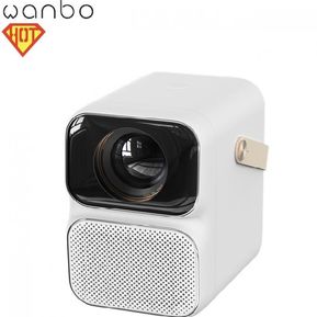 Projector Wanbo T6 Max 550ANSI Lumens 4K 1080P Full HD 2GB + 16GB WIFI Video Player Proyector