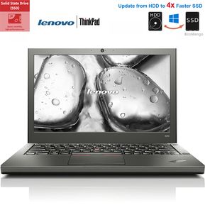 Recondition Lenovo ThinkPad X240 Notebook i5 4200U 8GB RAM 256GB SSD Win10