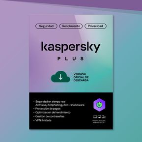 Kaspersky Antivirus Plus 3 dispositivos por 1 año