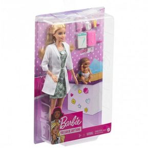 Muñeca Barbie Doctora de bebés Original Mattel