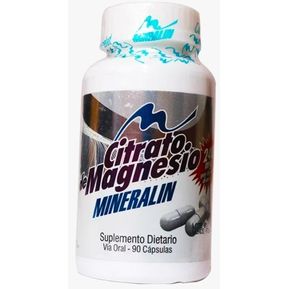 Citrato De Magnesio 240mg X 90 Cap - Mineralin