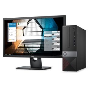 Computador Dell Vostro Corei3 1tb 4gb Monitor 18,5 Ubuntu Sff 3681