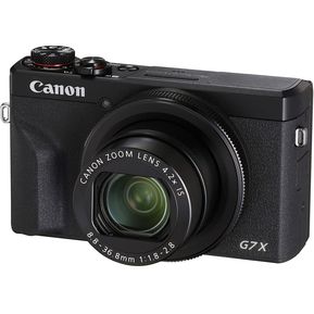 Canon PowerShot G7 X Mark III Cámara digital (negro) (3637C