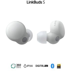 Audífonos in-ear gamer inalámbricos Sony Linkbuds S blanco