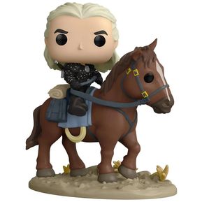 Figura Geralt And Roach 108 The Witcher Funko Pop Games