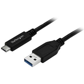 Cable USB A a USB Tipo C de 1m StarTech USB315AC1M-Negro