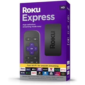 Roku Express TV HD 2022 Control Remoto Reproductor Streaming