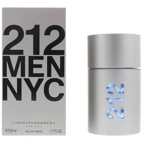 Perfume Carolina Herrera 212 Men NYC  EDT For Men 50 mL