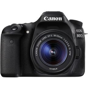 Cámara Digital Canon EOS 80D Kit 18-55mm