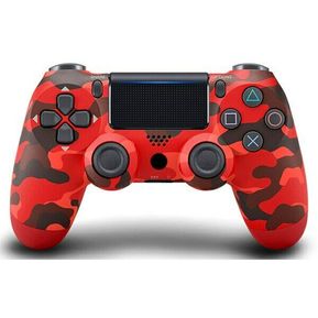 Mando/Control para PS4 play station 4 Dualshock Camouflage-Red