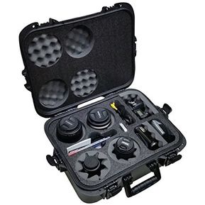Case club waterproof dslr 4 lens camera case