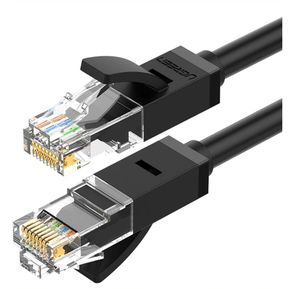 Cable Red Ethernet Rj45 Plano Gigabit Chapado Oro 5 Metros
