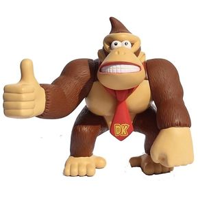 Figura Muñeco Coleccionable Donkey Kong  22.5 Cms De Super Mario Bross